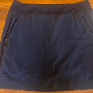 Athleta Soho Skort Size 16T. I’m short and it still wasn’t too long. Navy Blue